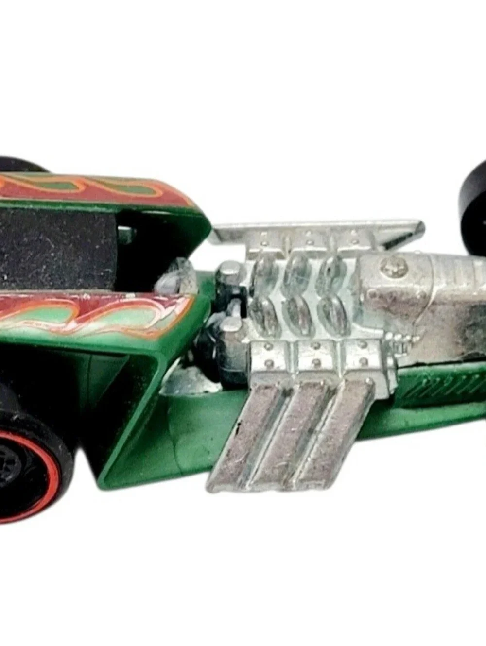 2015 Hot Wheels Green Z-Rod #166, Rod Squad Series 10/10 Die-Cast 1:64 Scale Toy